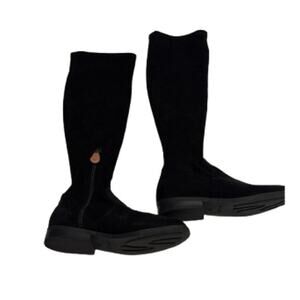 Gentle Souls by Kenneth Cole Women's Emma Stretch Boot US 5.5 Black Knee High